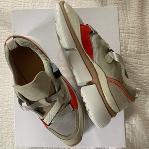 Chloe Sonnie Sneaker (Size 39) Light Eucalyptus